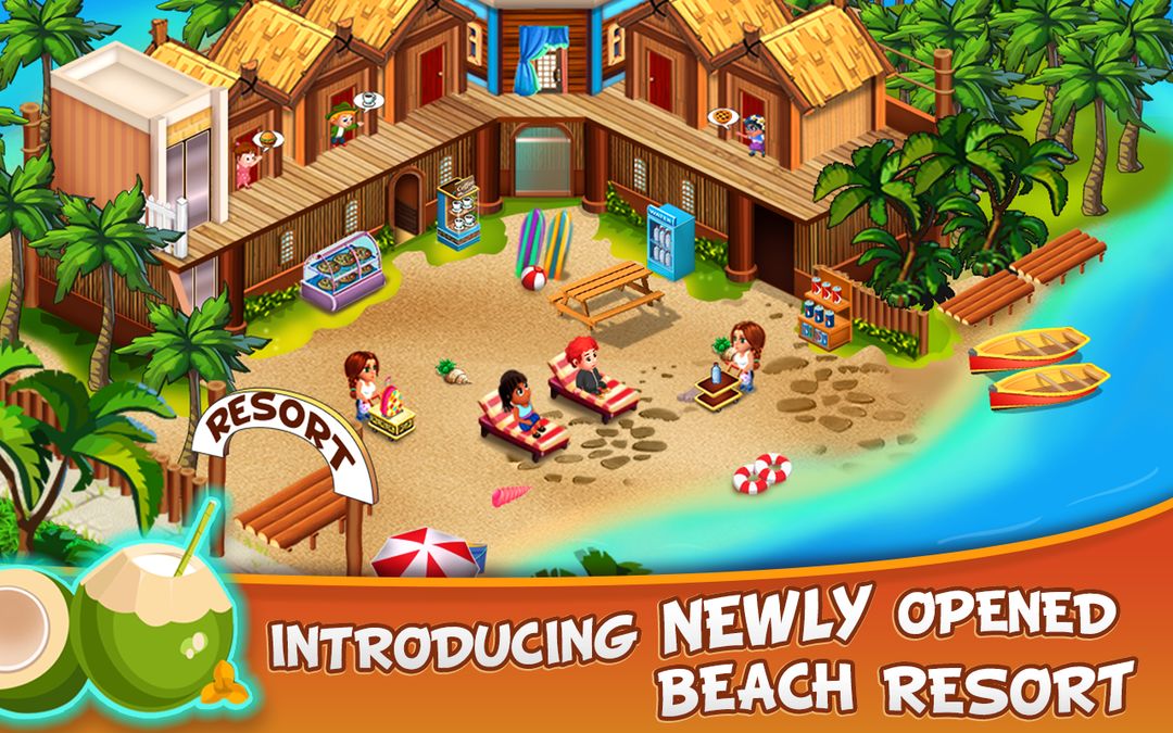 Resort Island Tycoon ภาพหน้าจอเกม