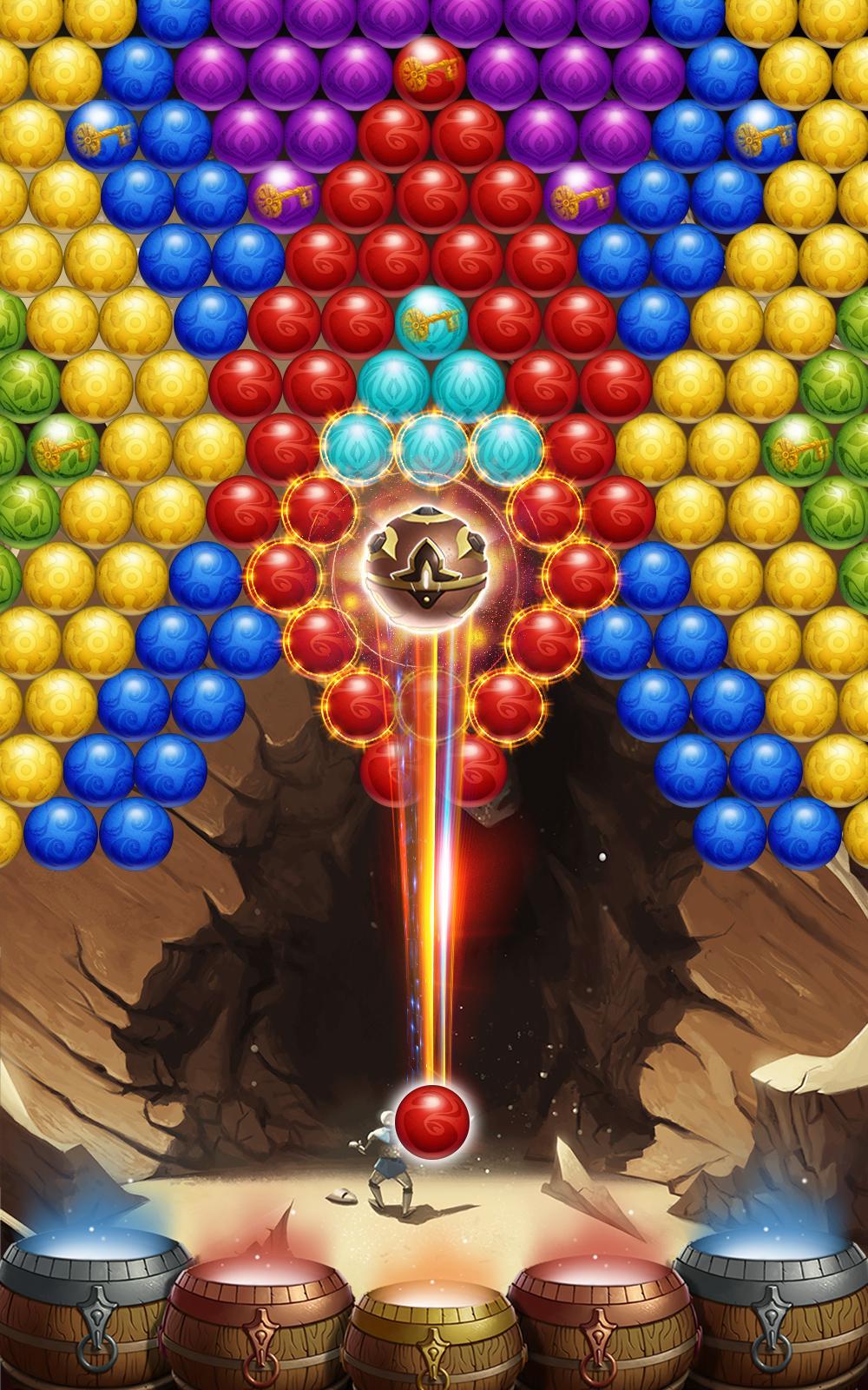 Screenshot of Bubble Fire