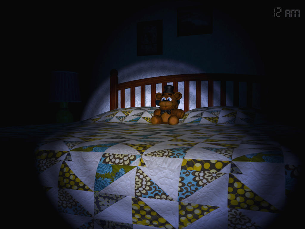 Скриншот игры Five Nights at Freddy's 4