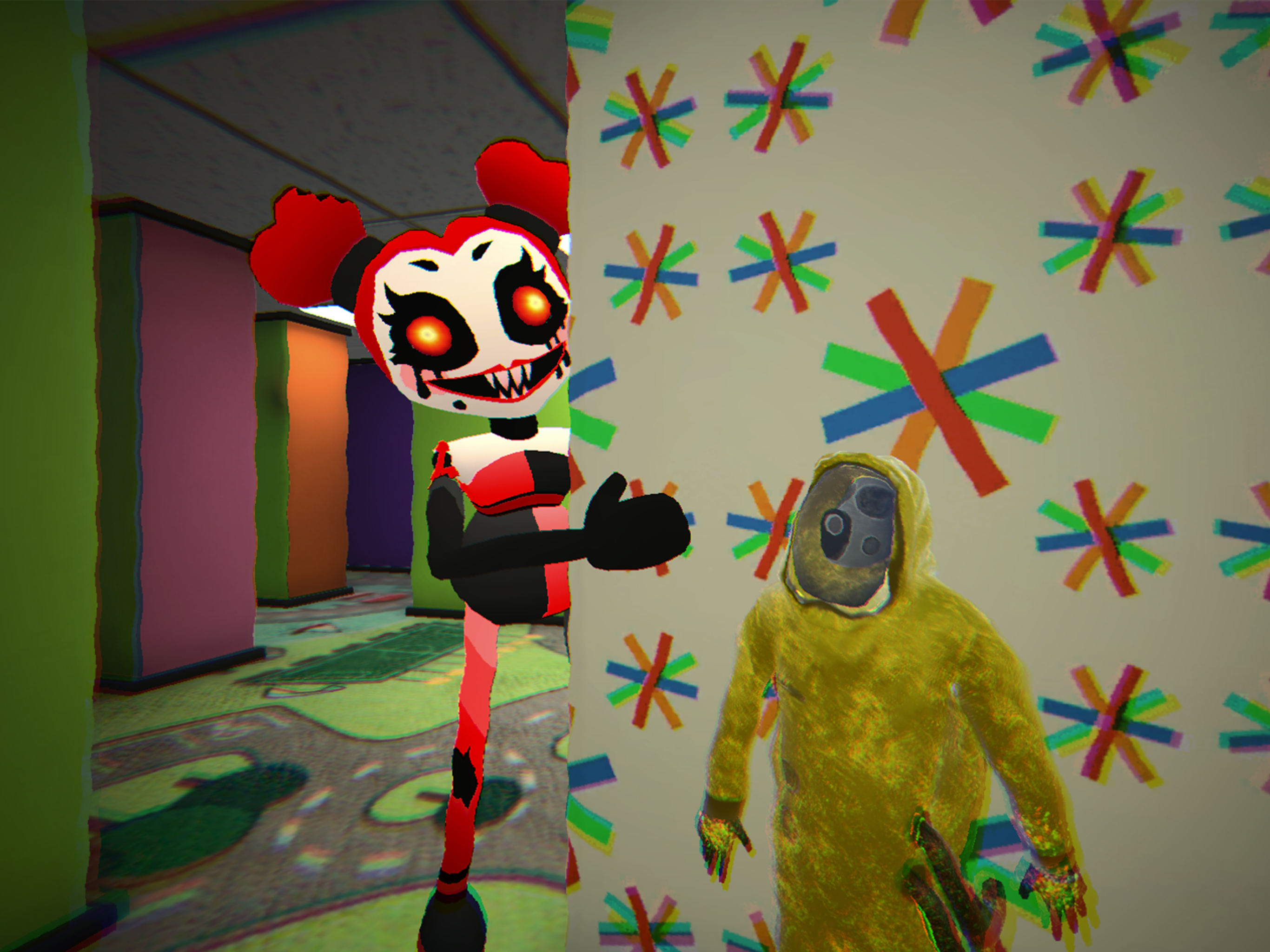 Hide in The Backrooms: Horror Game Screenshot