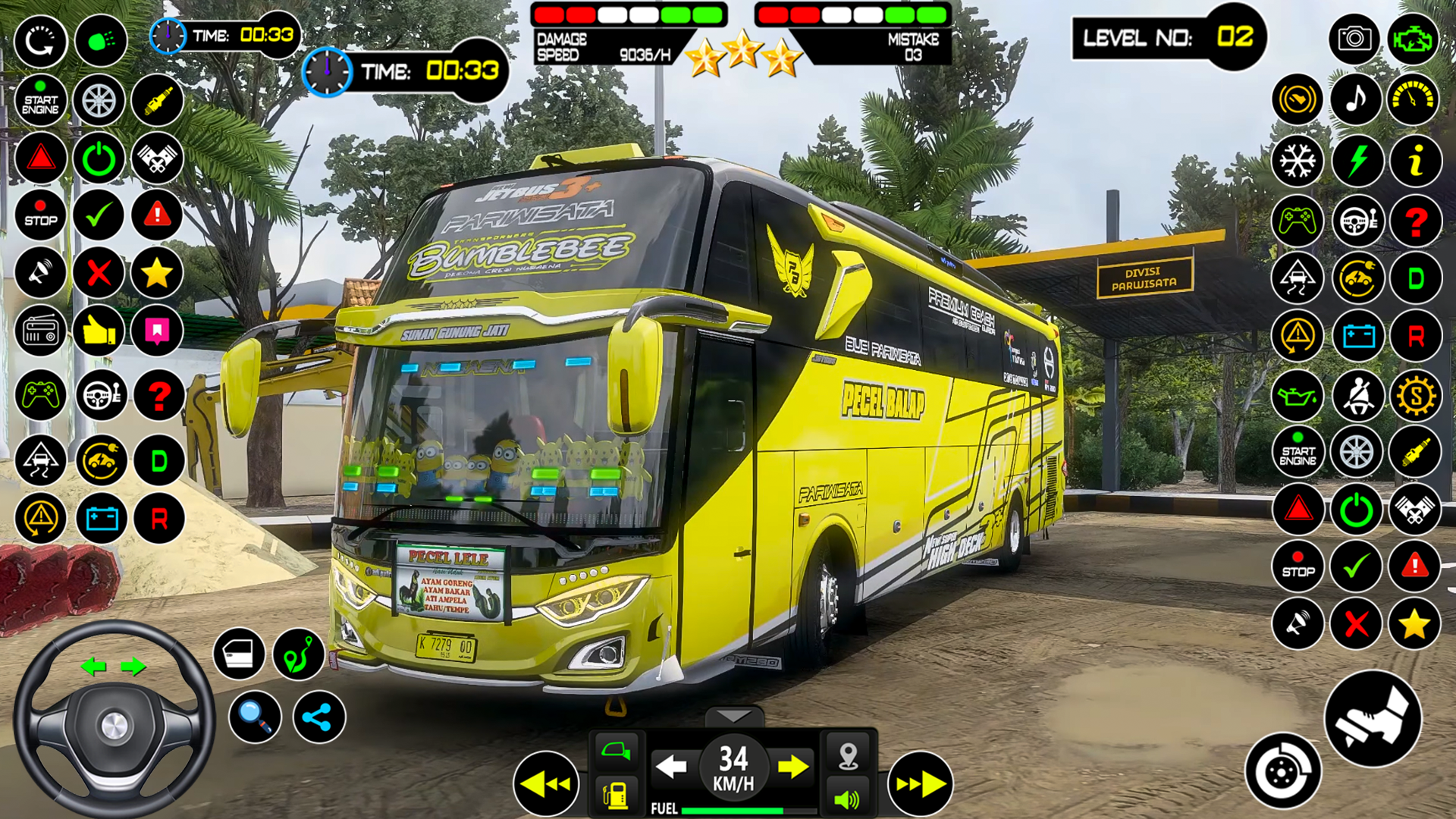 Screenshot of Offline Bus Game Bus Simulator