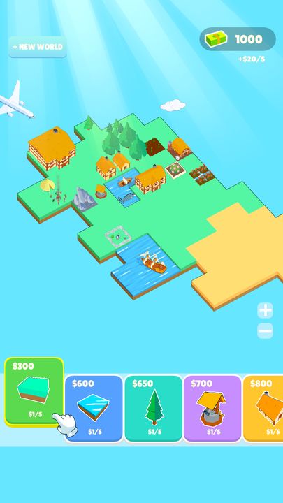 Captura de Tela do Jogo Infinity Build