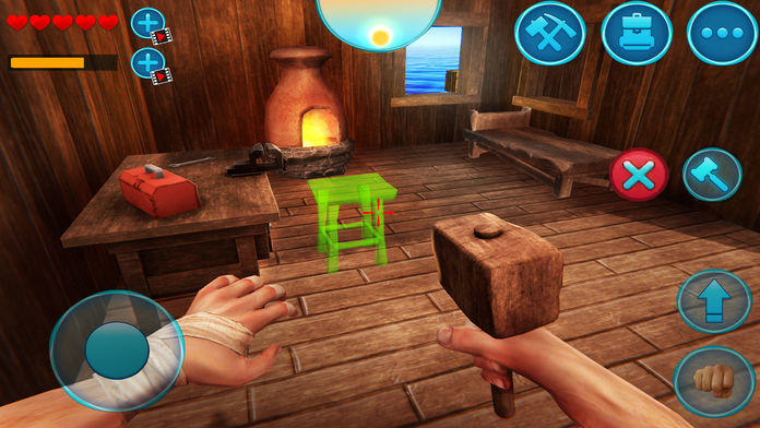 Ocean Survival 3D PRO Game Screenshot