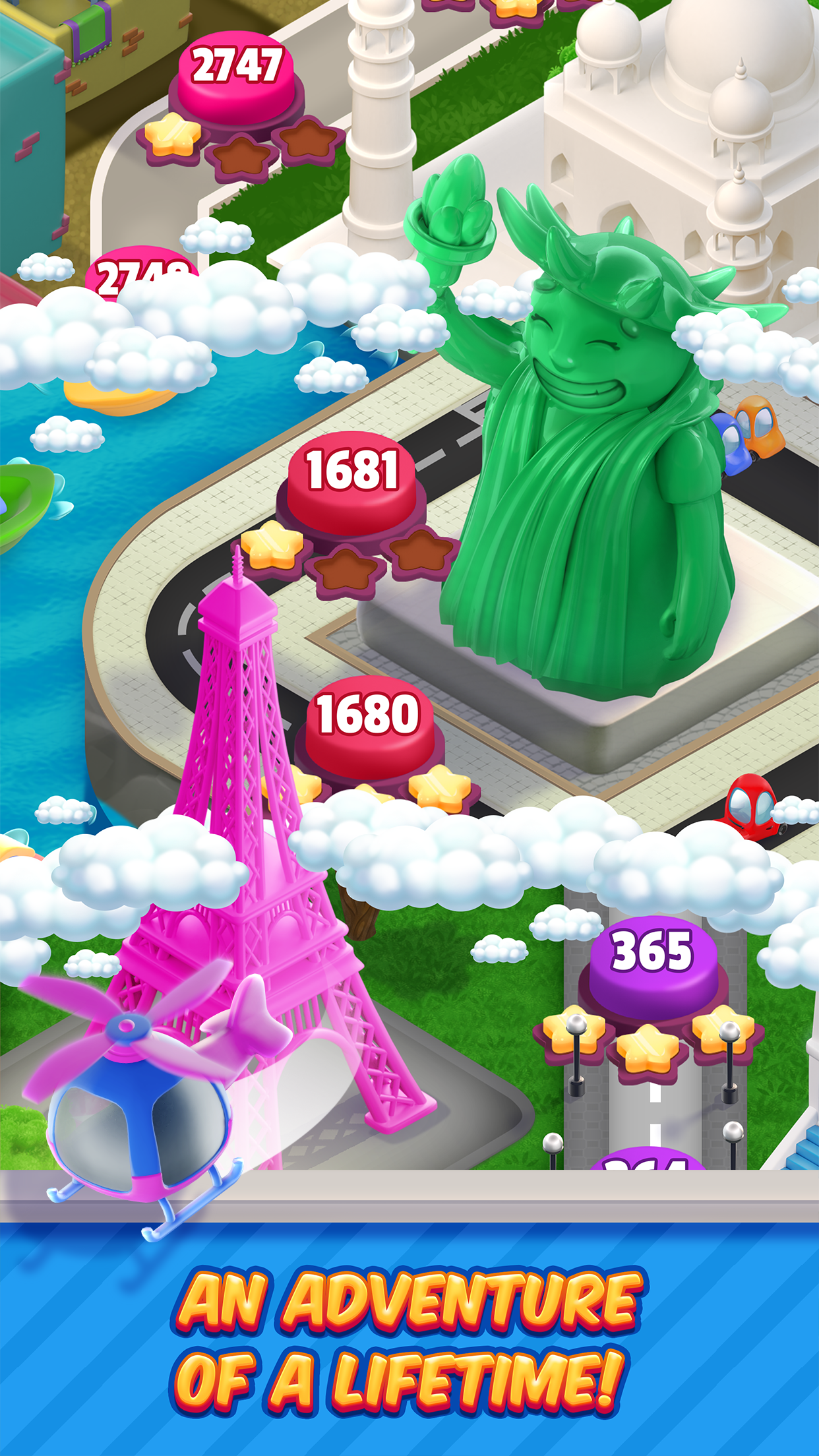 Cuplikan Layar Game Gummy Land - Match 3 Games