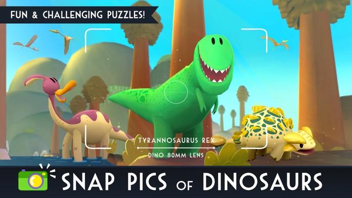 Jurassic GO - Dinosaur Snap Adventures ภาพหน้าจอเกม