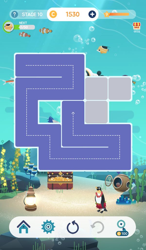 Puzzle Aquarium screenshot game