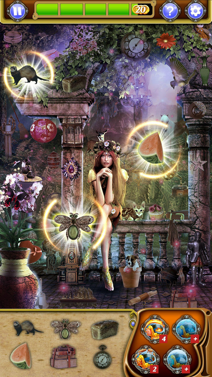 Hidden Object - Elven Forest Game Screenshot