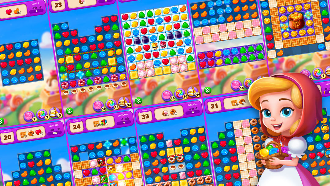Lollipop : Link & Match screenshot game