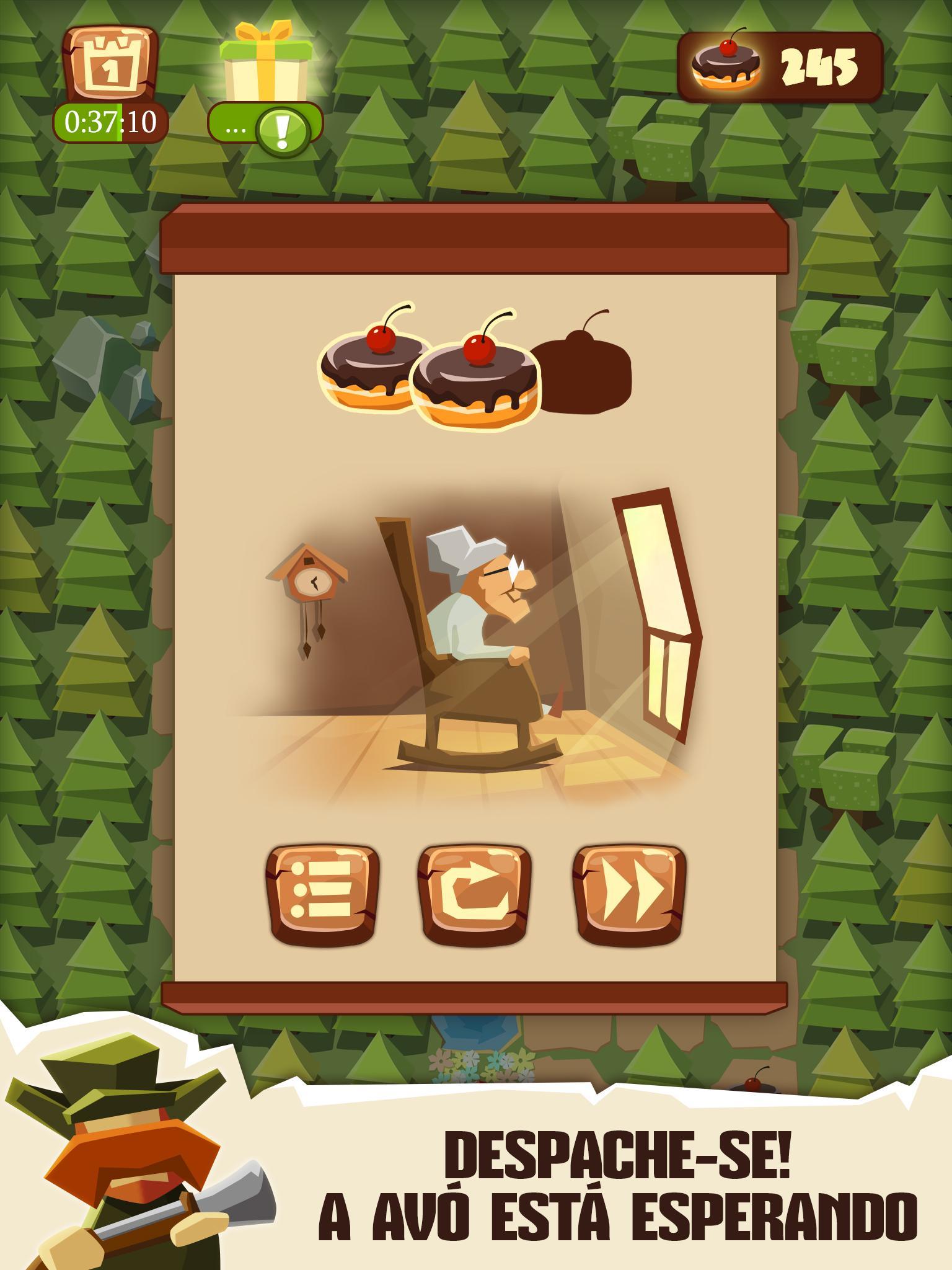 Captura de Tela do Jogo Bring me Cakes - Jogo Fábula