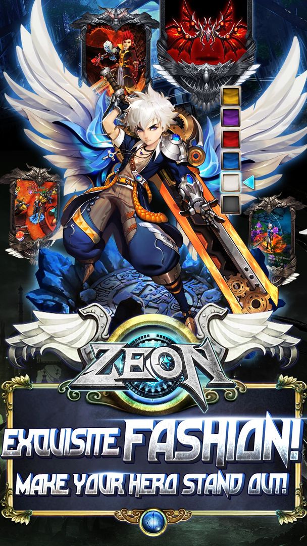 Screenshot of Zeon