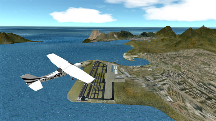 Screenshot of FLIGHT SIMULATOR XTreme - Fly Rio de Janeiro Brazil