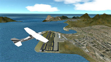 FLIGHT SIMULATOR XTreme - Fly Rio de Janeiro Brazil Game Screenshot