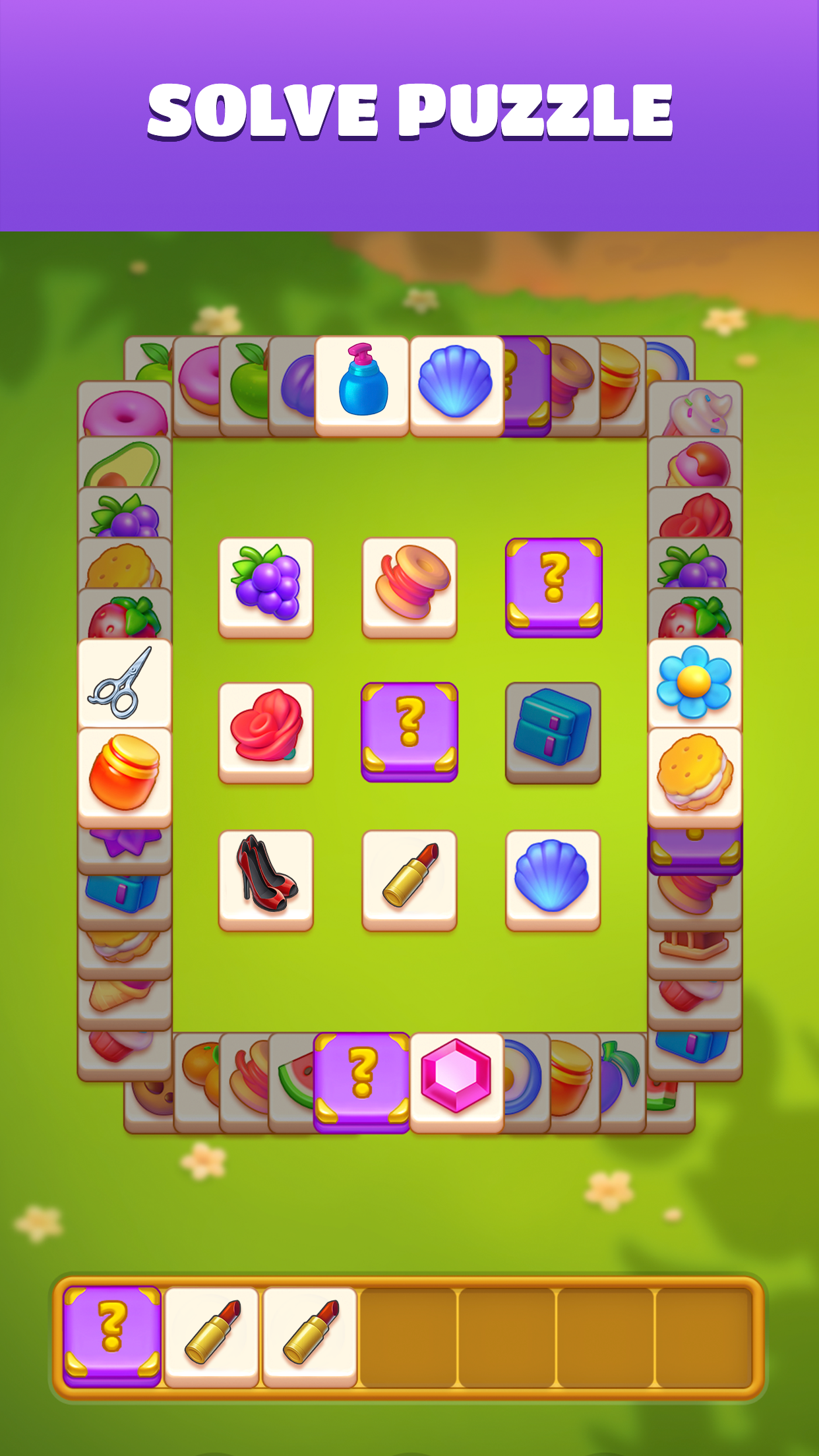 Tile Trio: Makeover Match 3d Game Screenshot
