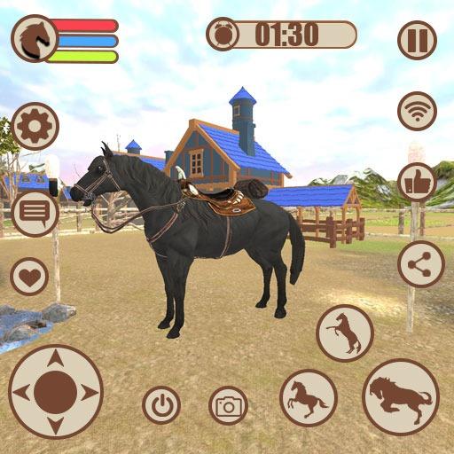 Wild Horse Hunter Simulator 3D 게임 스크린샷