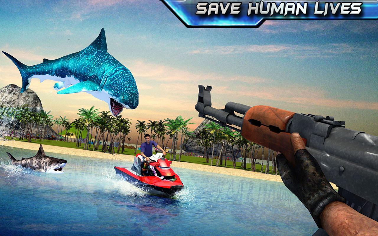 Shark Sniping 2016 Game Screenshot
