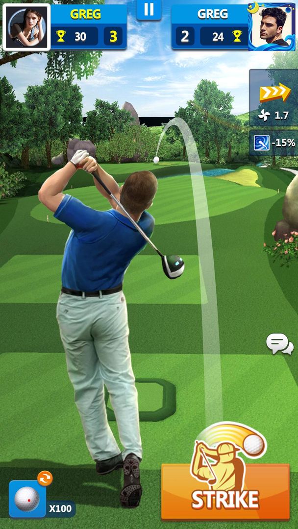 Golf Master 3D 게임 스크린 샷