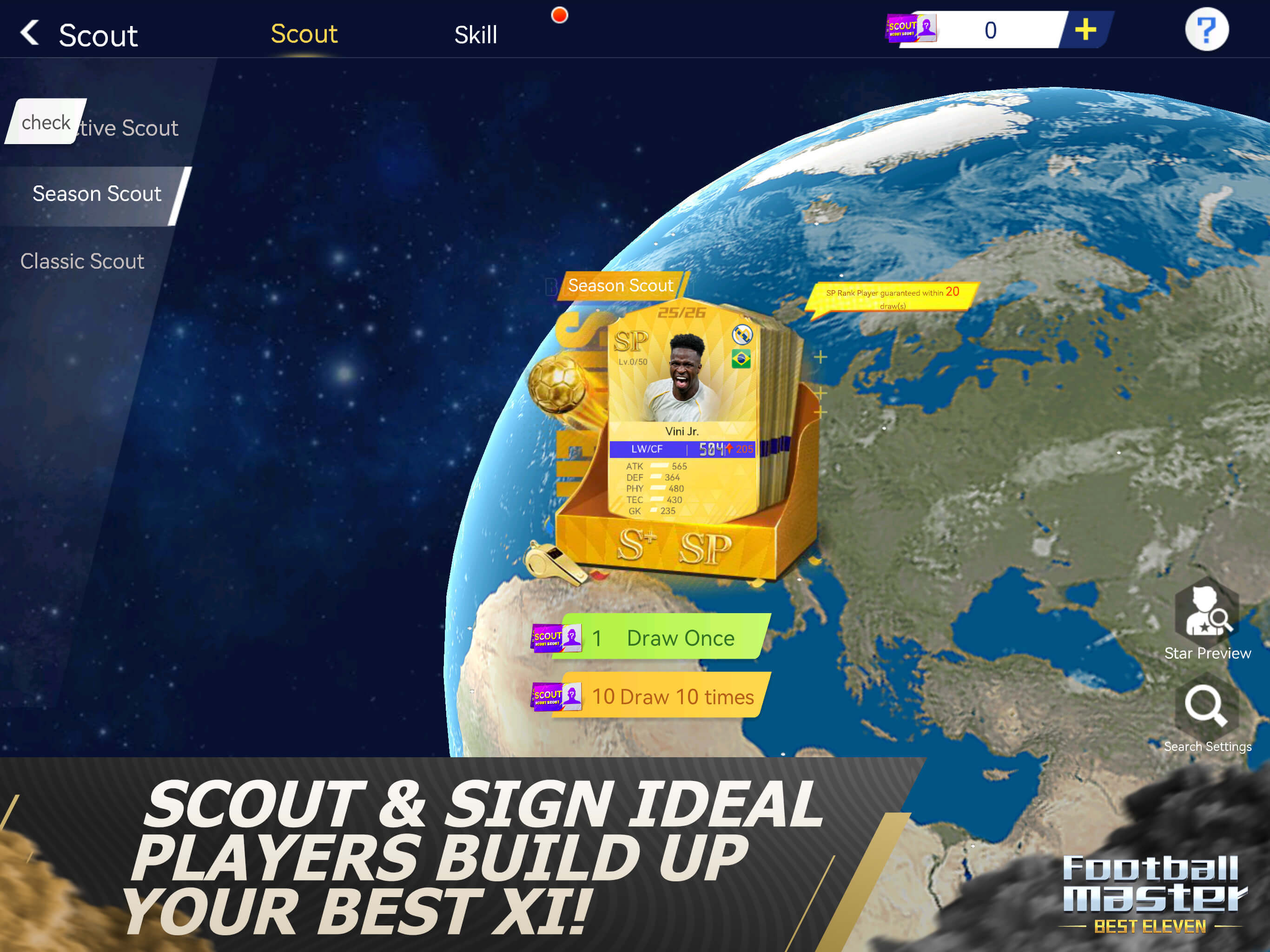 Cuplikan Layar Game Football Master