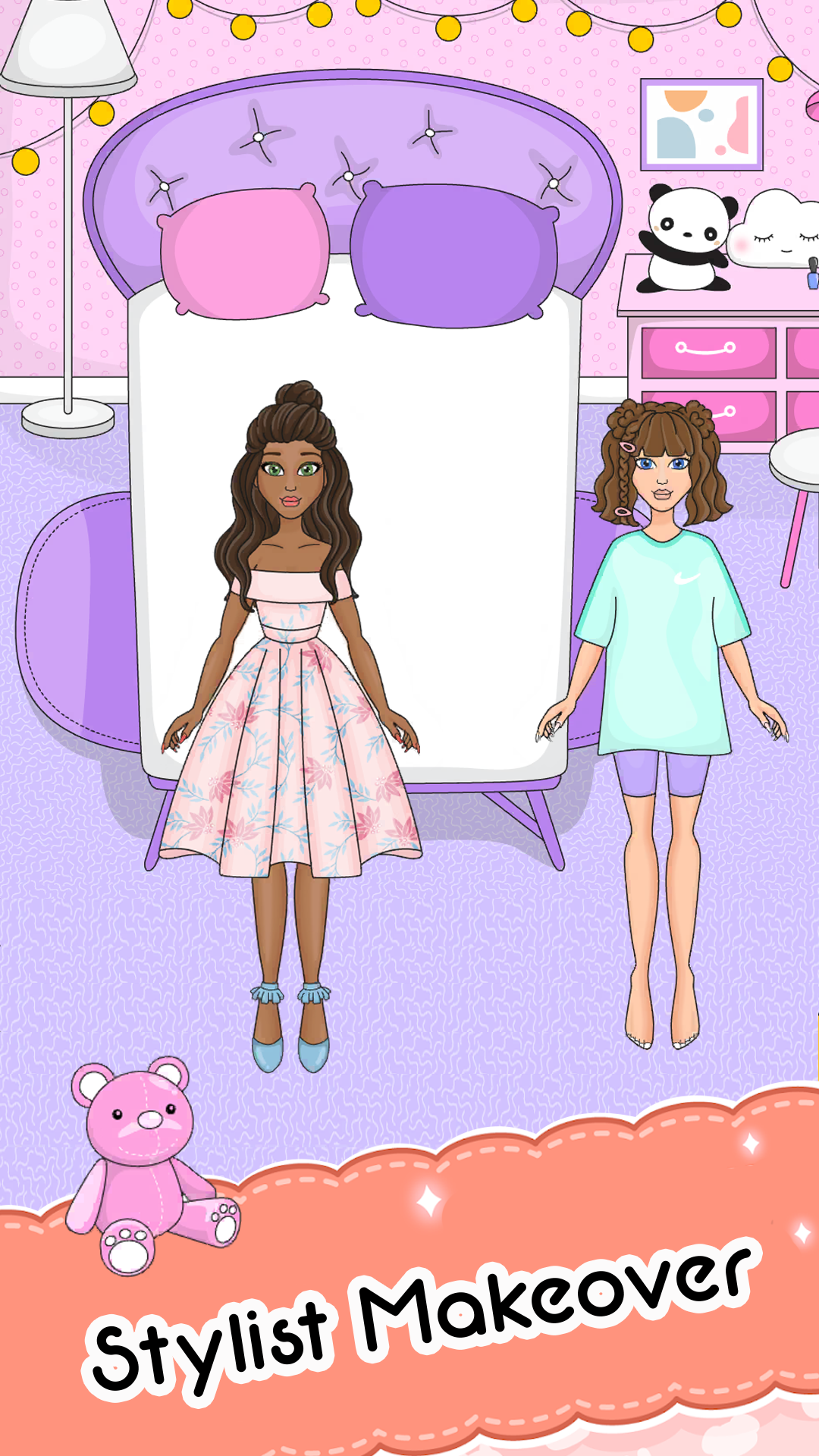 Sweet Girl: DIY Paper Doll 遊戲截圖