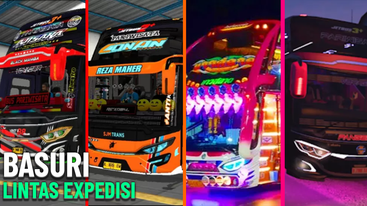 Скриншот игры Bus Basuri Lintas Expedisi