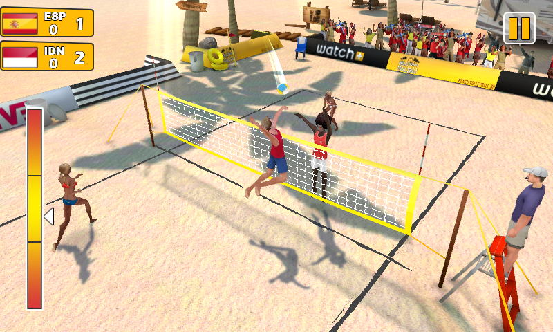 Screenshot 1 of Пляжный волейбол 3D 1.0.8