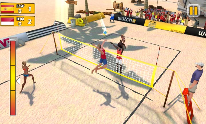 Screenshot 1 of Voleibol de playa 3D 1.0.8