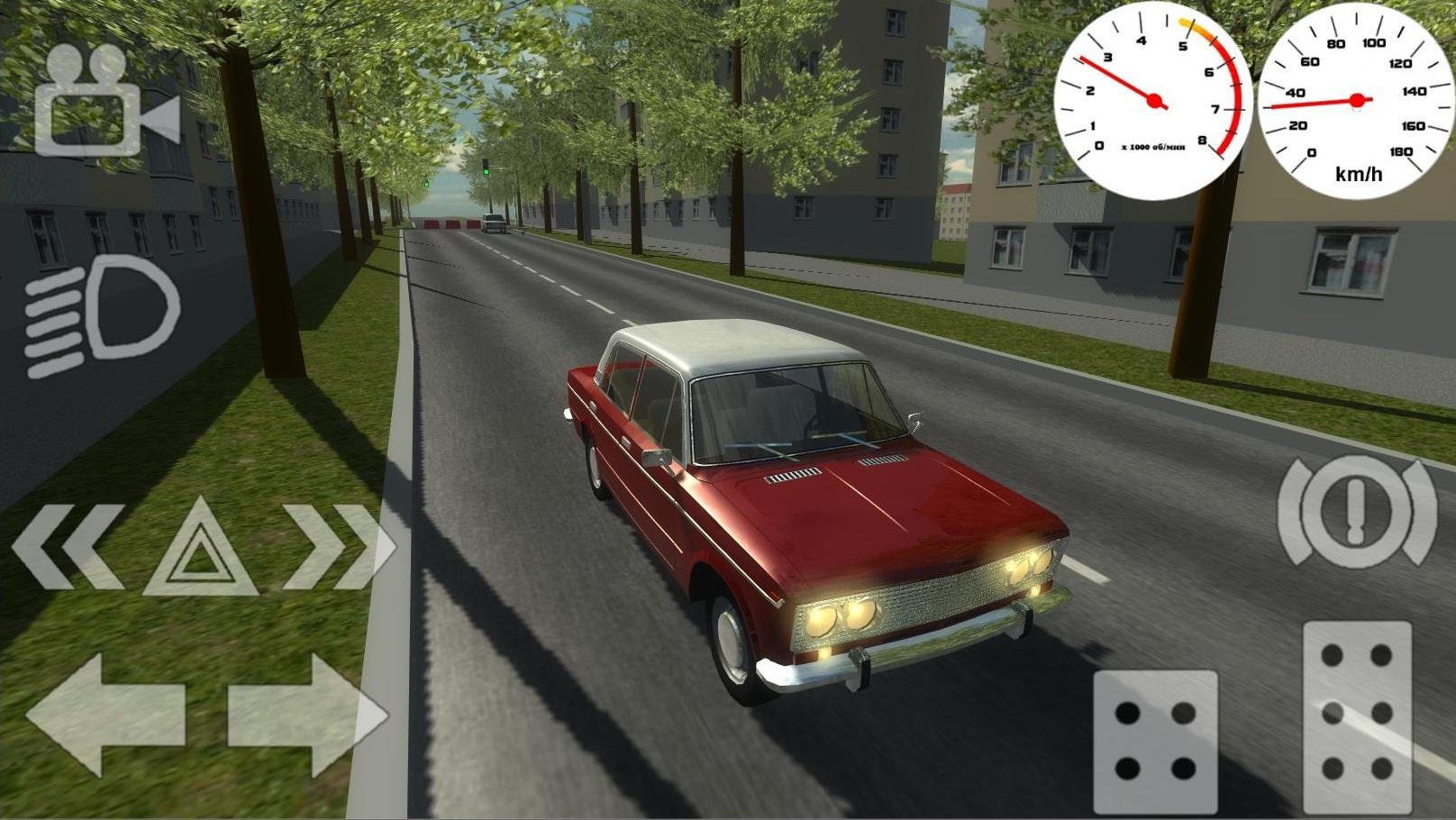 Russian Classic Car Simulator Game Screenshot