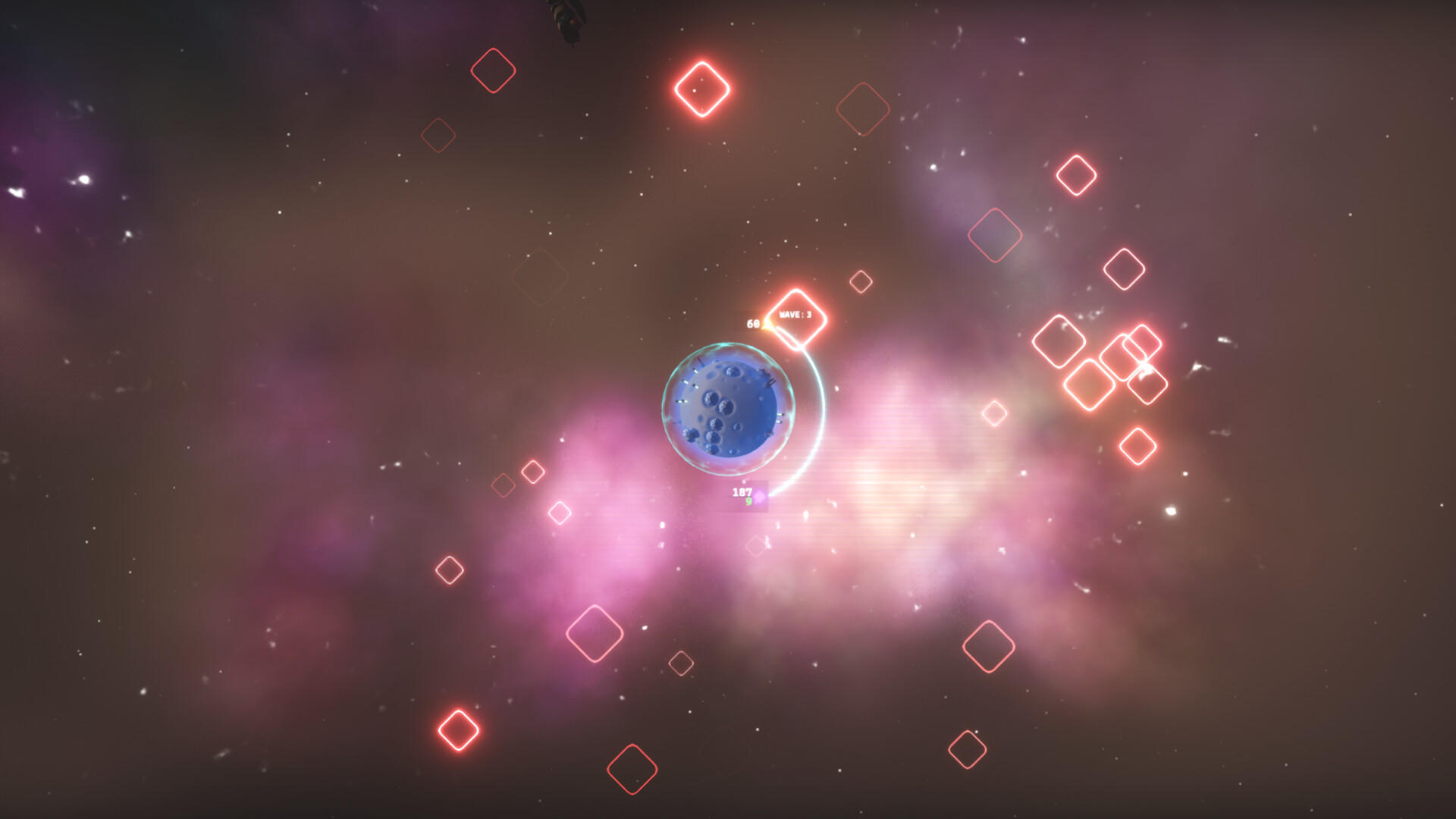 Screenshot 1 of Red Impact - Epic Planetary Defence 