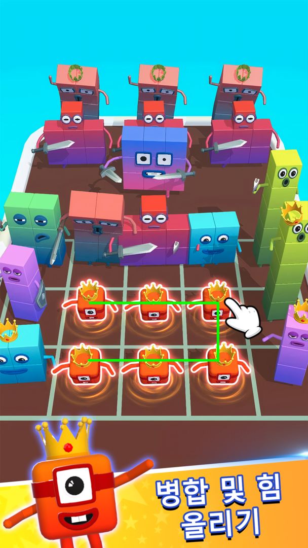 Merge Number Cube: Fam Run 게임 스크린 샷