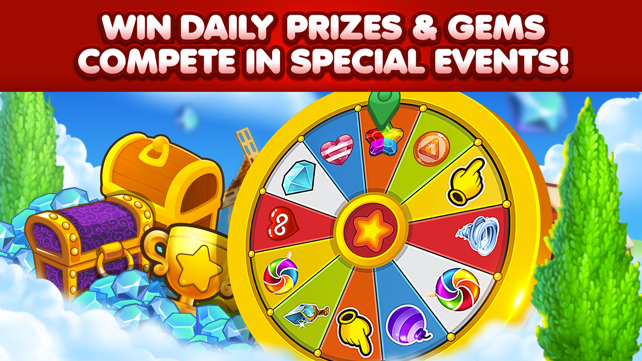 Addictive Gem - Match 3 Games Game Screenshot