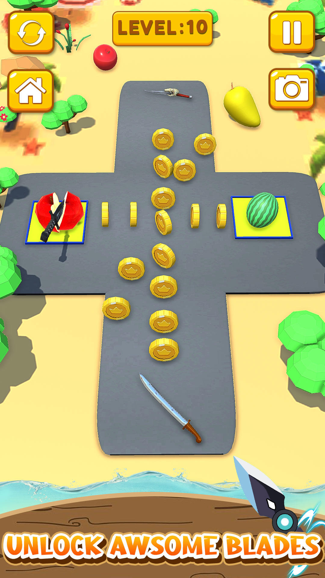 Fruit Cut Master Slicing Game android iOSTapTap
