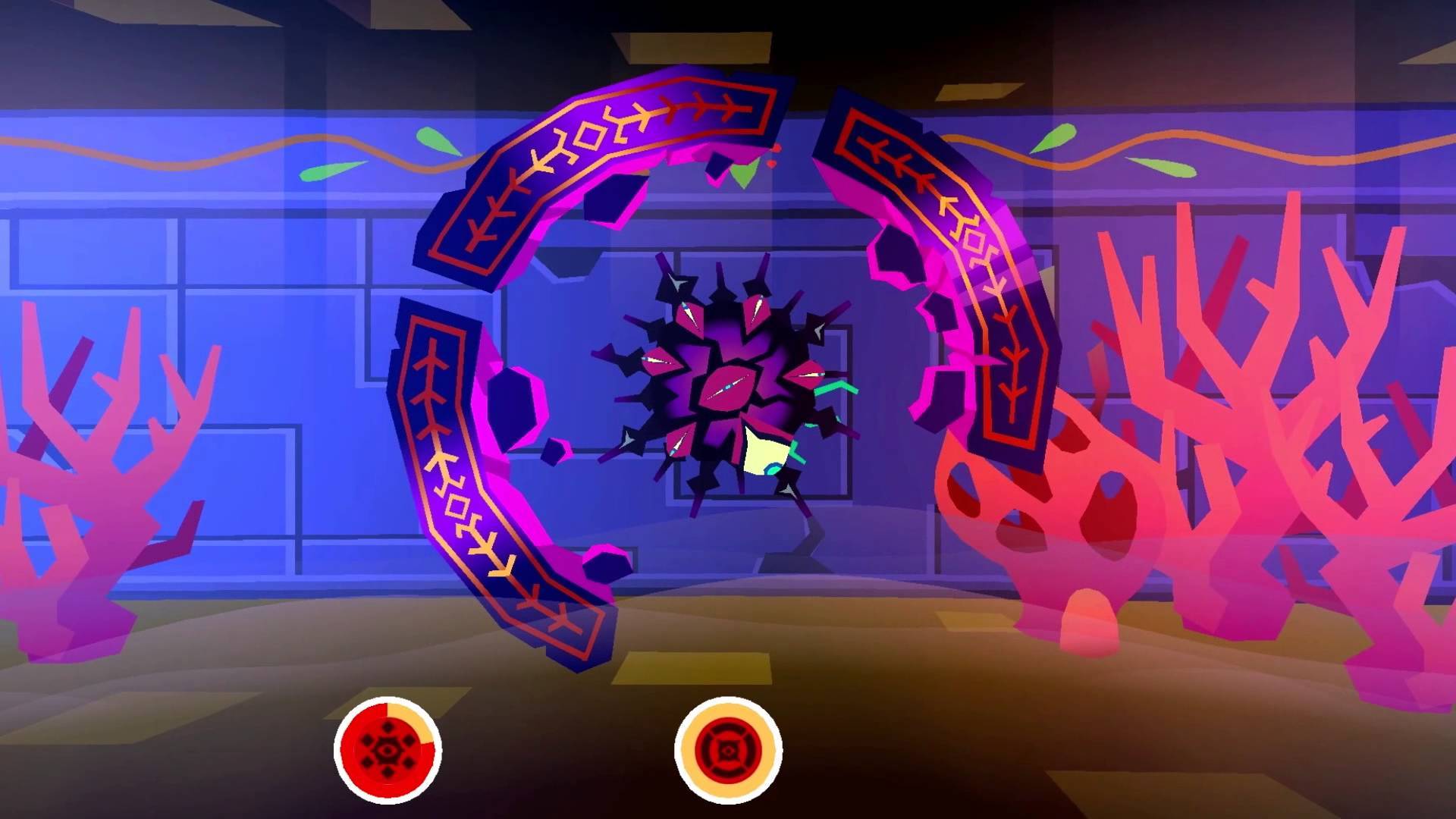 Screenshot of the video of Severed