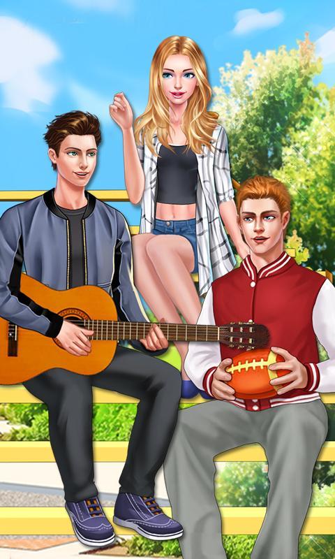 College Love Story: Teen Crush ภาพหน้าจอเกม
