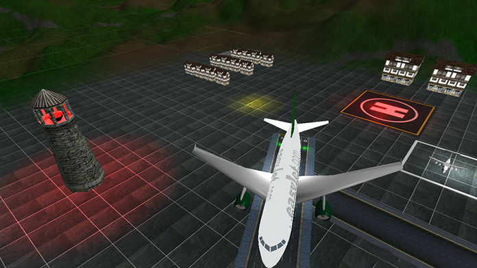 3D Airport Airplane parking simulator 2017遊戲截圖
