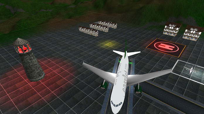 3D Airport Airplane parking simulator 2017 Game Screenshot