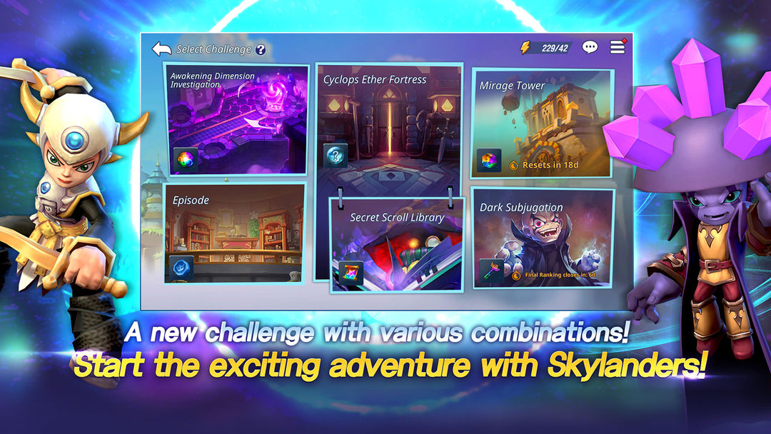 Screenshot of Skylanders™ Ring of Heroes