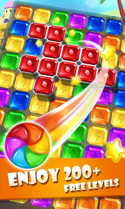 Jewels Pop - Treasure Quest Game Screenshot