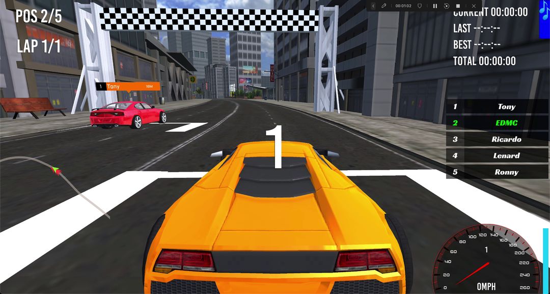 EDMC Presents: FastTrack screenshot game