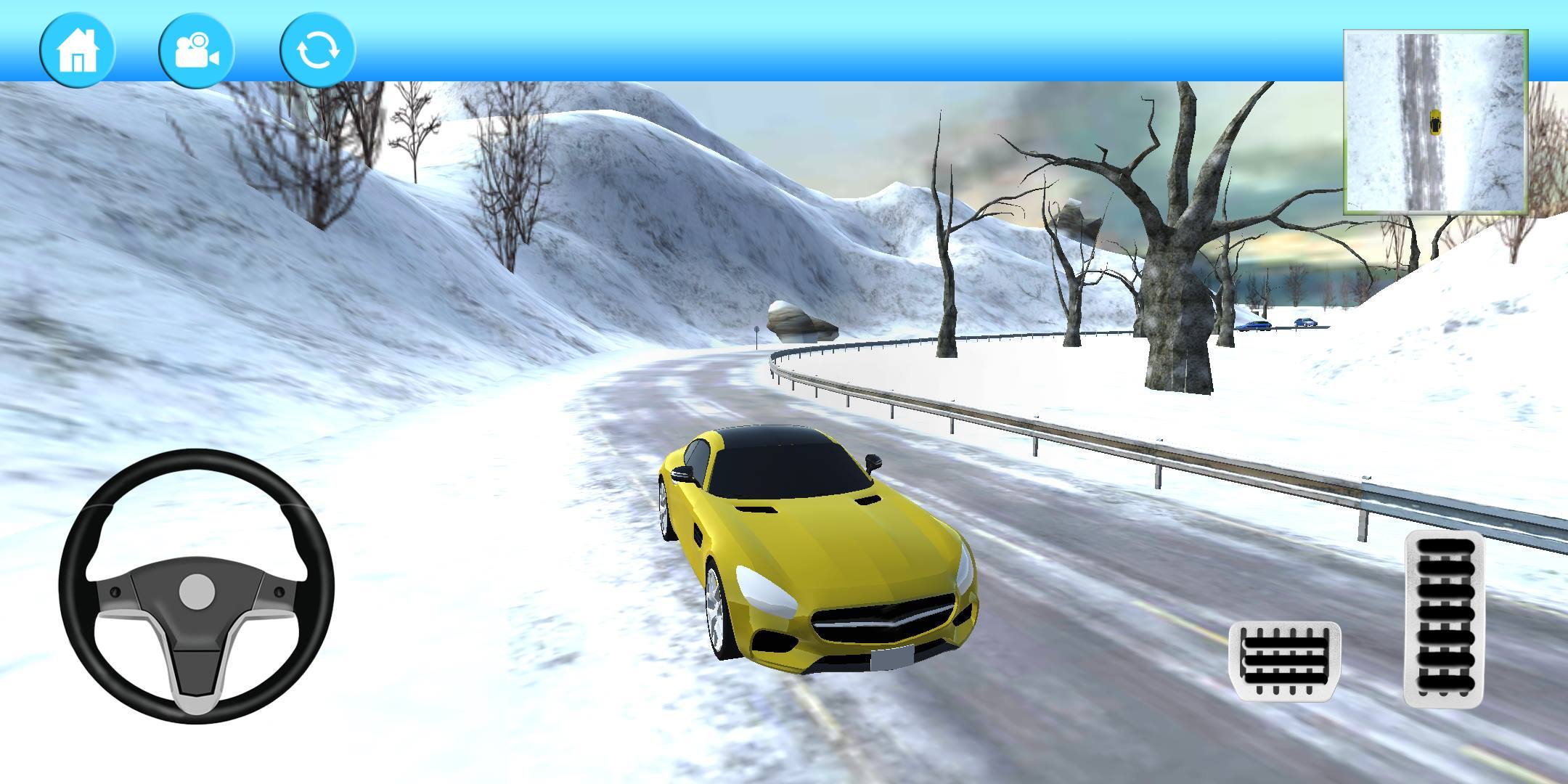 AMG GTR Simulator Game Screenshot