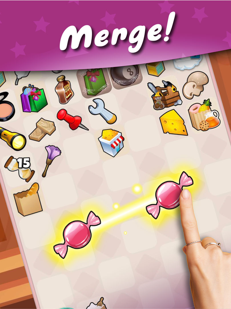 Screenshot of Miss Merge: Mystery Story