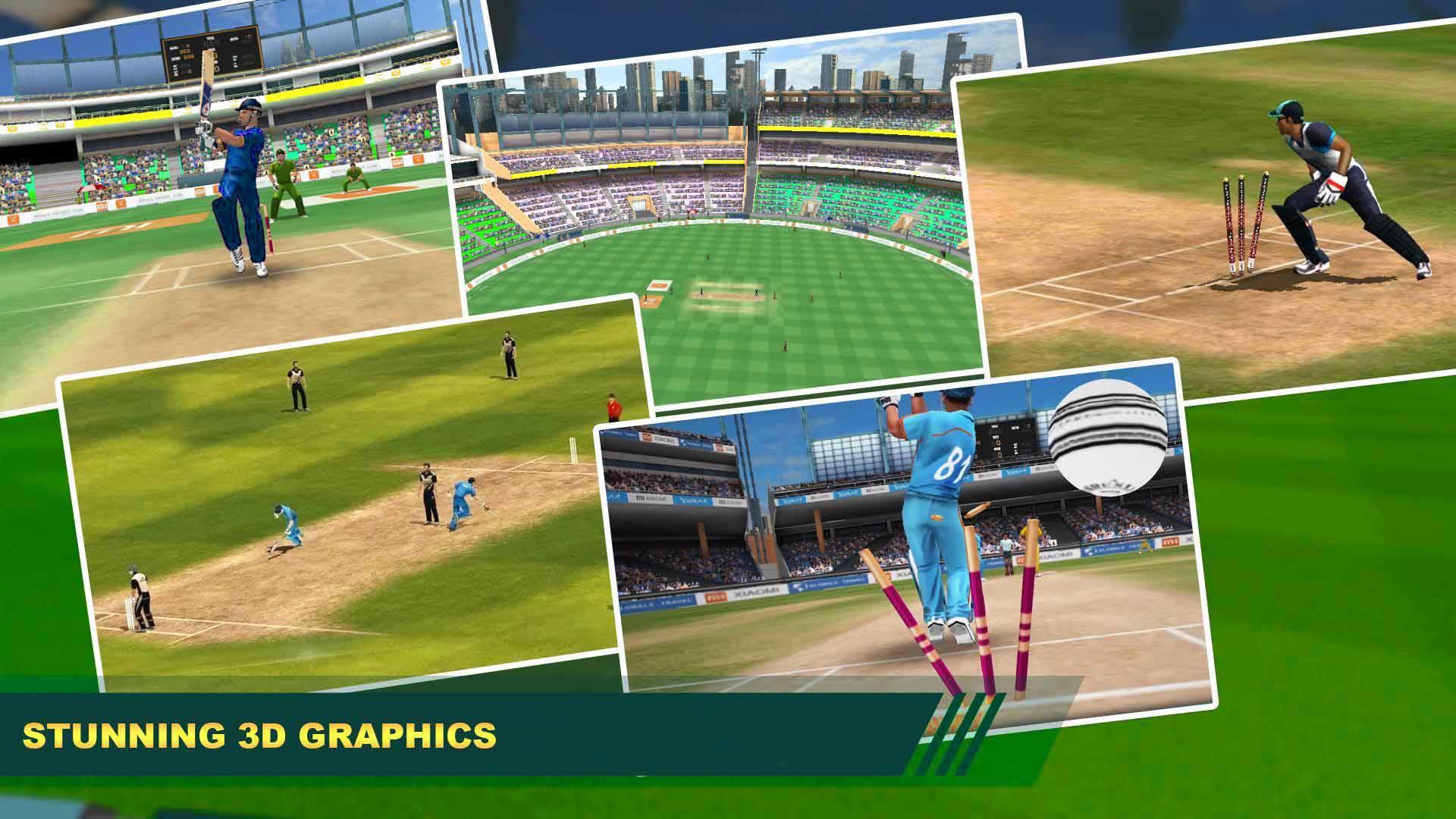 Real World Cricket Cup Games Game Screenshot