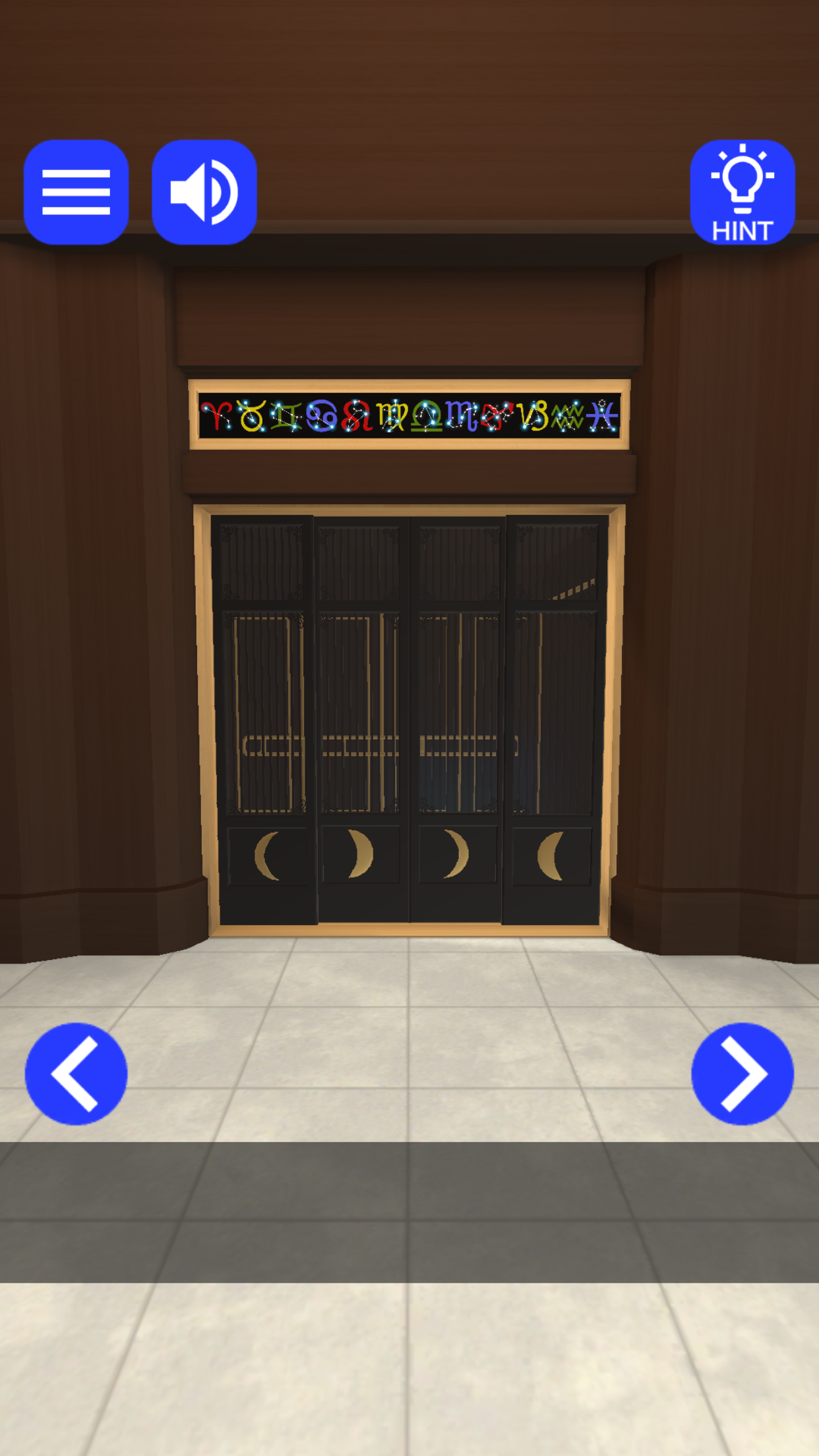 Room Escape Game : Starry Sky Game Screenshot