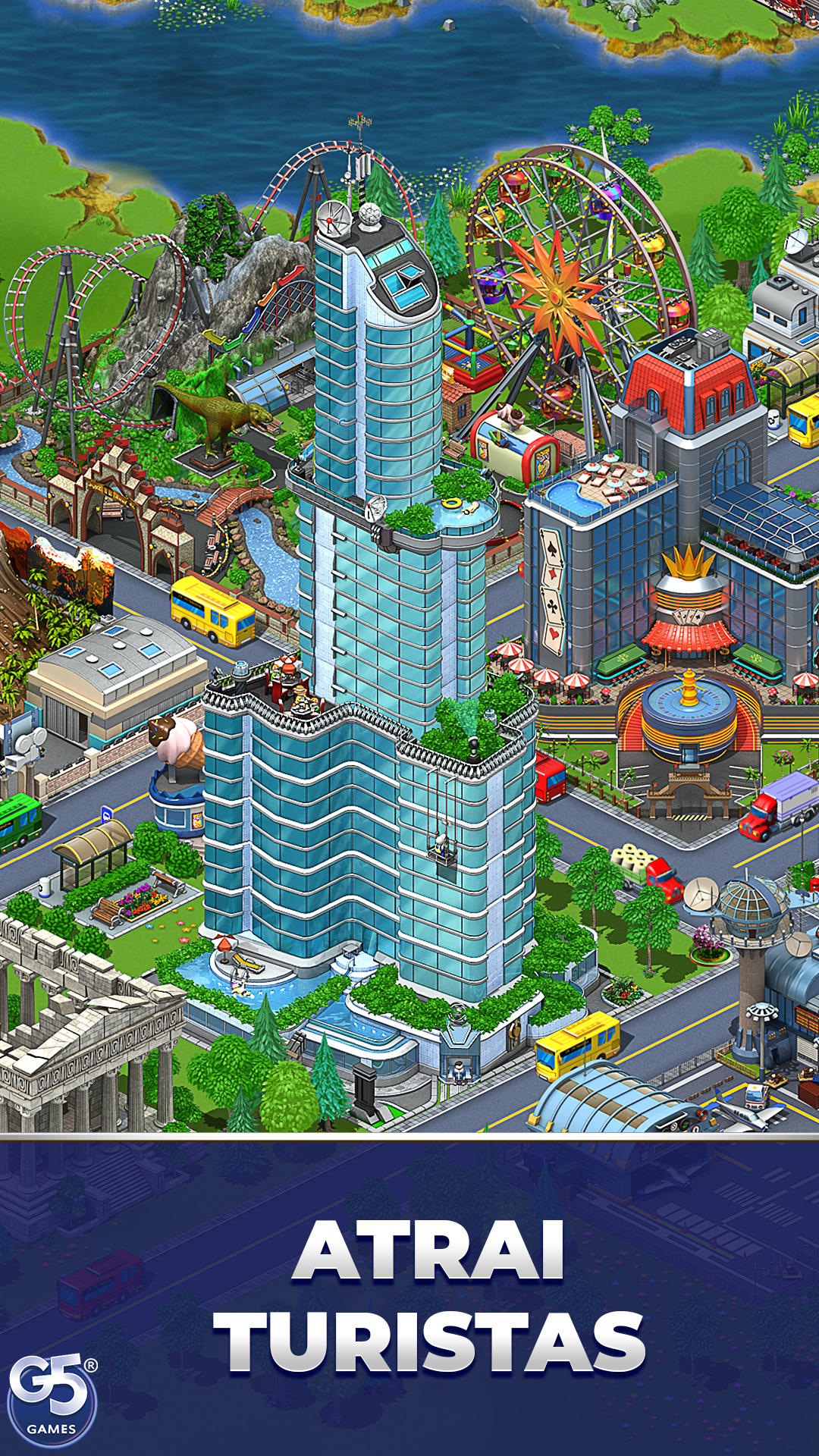 Captura de Tela do Jogo Virtual City Playground