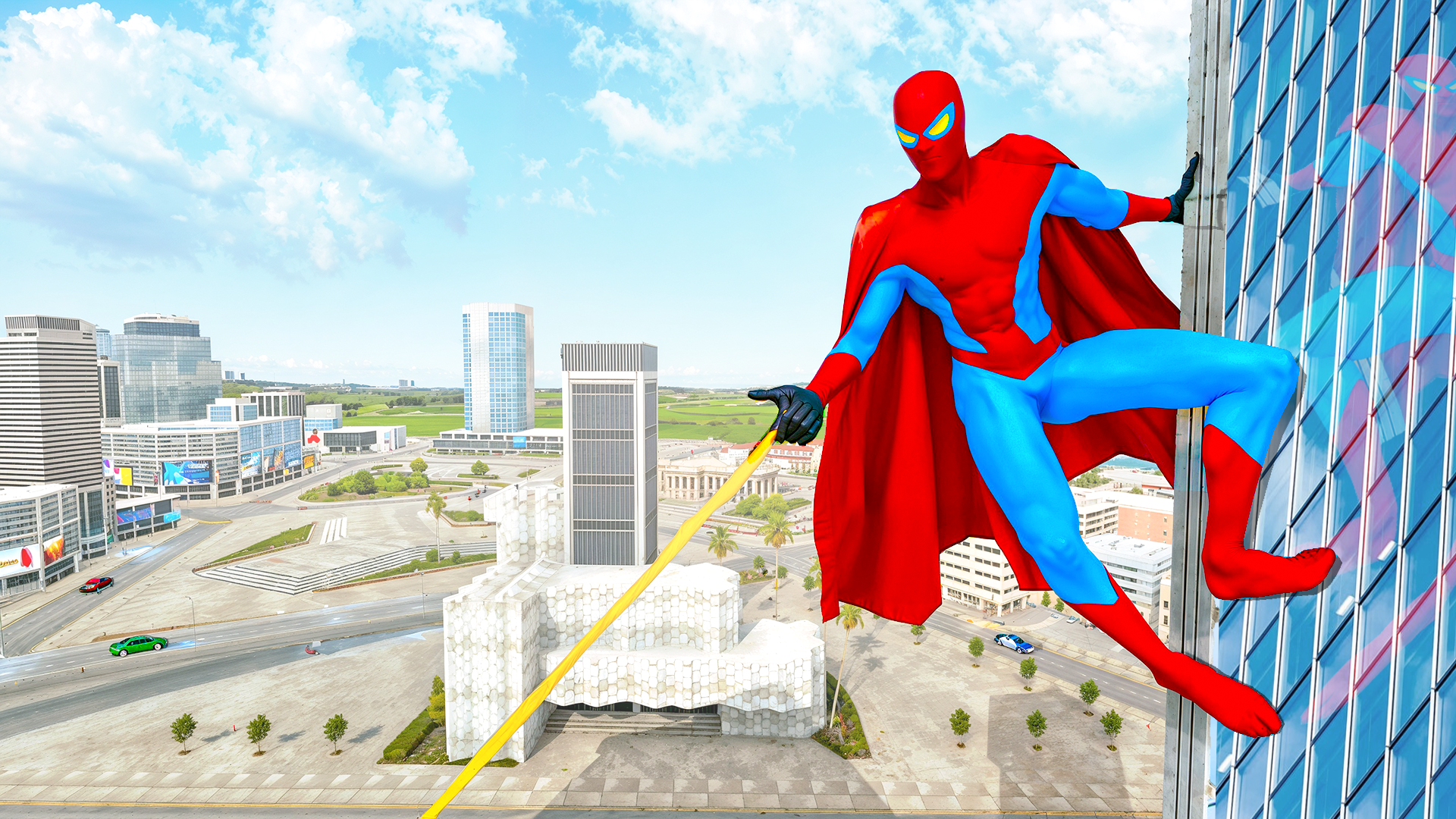 Superhero Battle: Rope Hero Game Screenshot