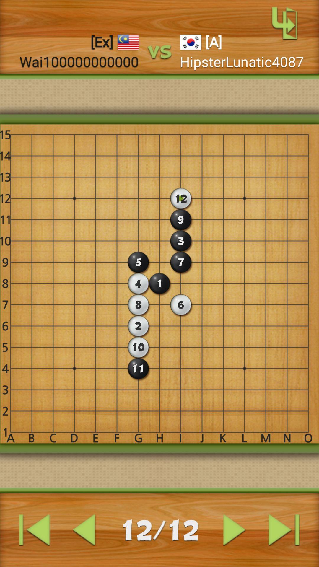 Cuplikan Layar Game Dr. Gomoku