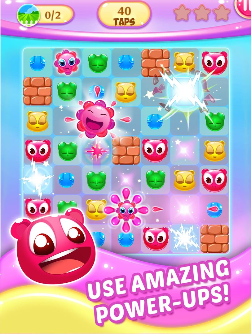 Gummy Pop: Chain Reaction Game screenshot game