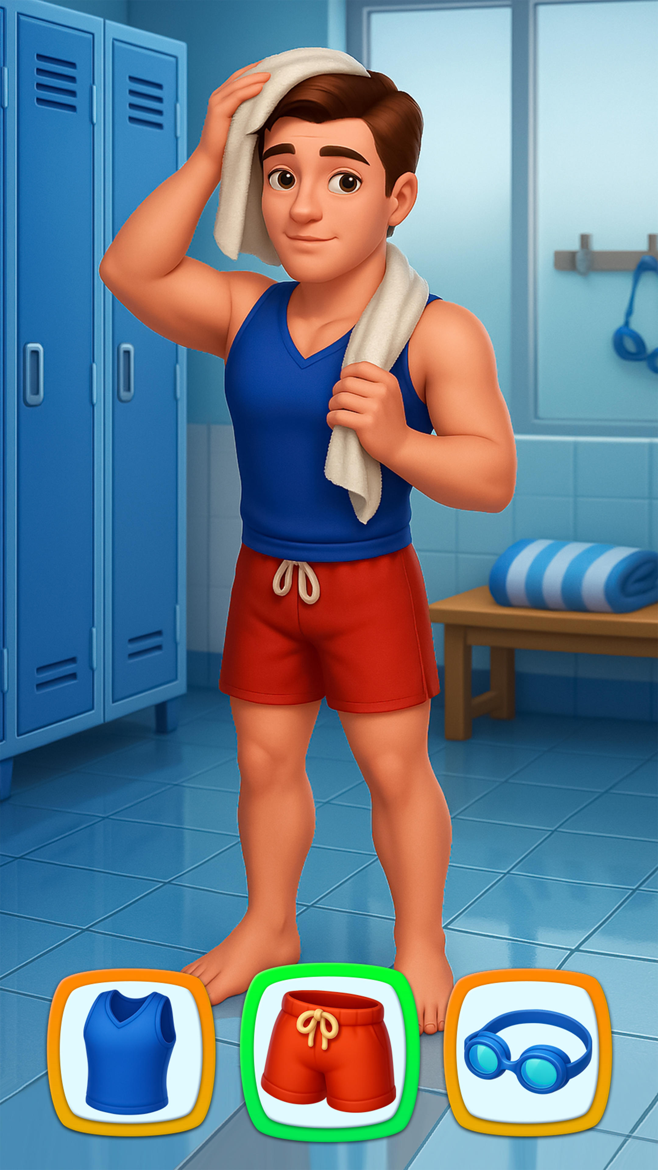 Swimming Pool Love Affair Game Game Screenshot