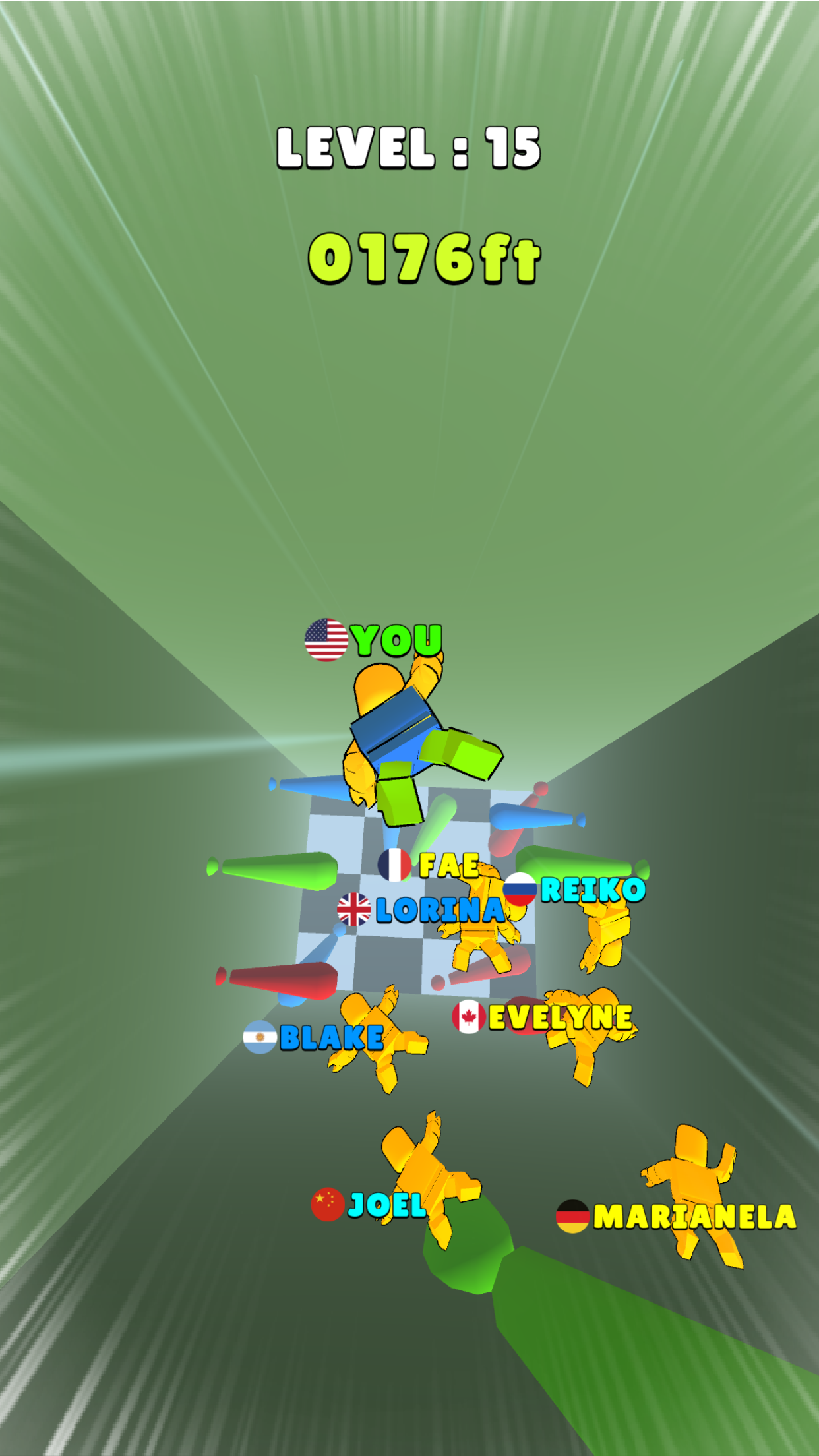 Скриншот игры Dropper Challenge