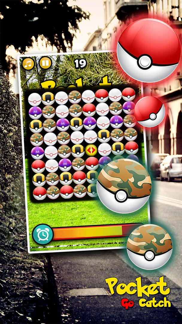 Pocket Go Catch screenshot game