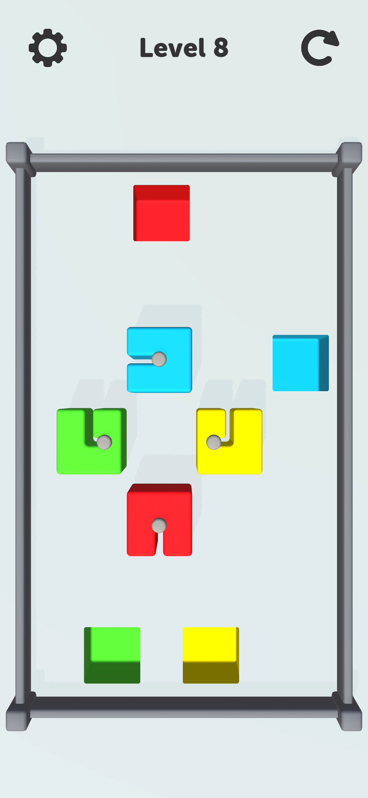 Cube Way 3D Game Screenshot