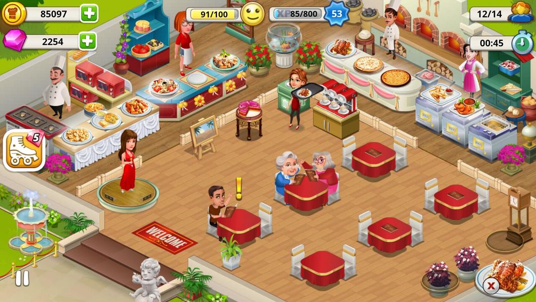 Cafe Tycoon – Cooking & Fun ภาพหน้าจอเกม